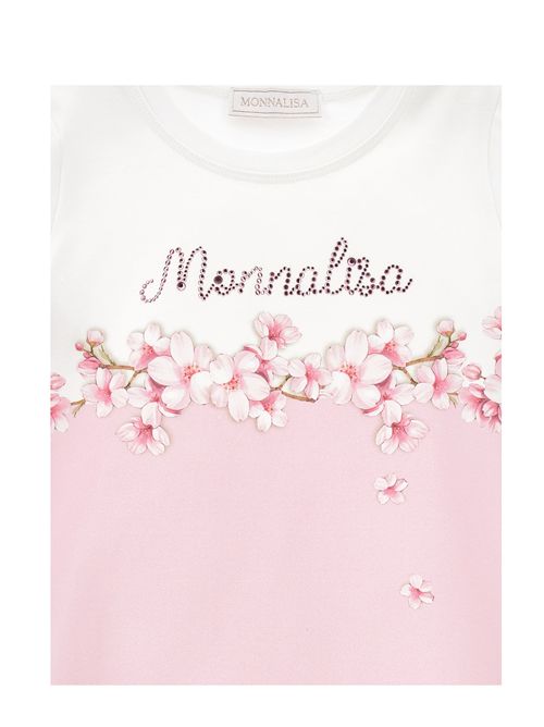 T-shirt, bambina, logata. MONNALISA | 19E610 50019990